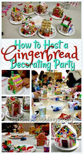 Host a Gingerbread Decorating Party